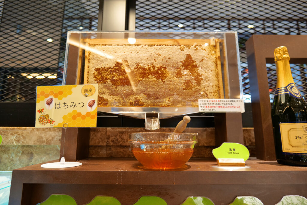 HOTEL & SPA センチュリーマリーナ函館 朝食(ブレックファスト) ユーヨーテラスハコダテ メニュー はちみつ