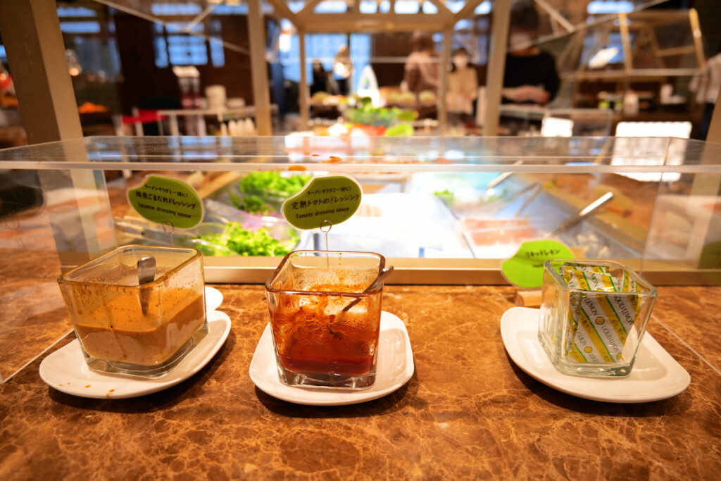 HOTEL & SPA センチュリーマリーナ函館 朝食(ブレックファスト) ユーヨーテラスハコダテ メニュー サラダ 02