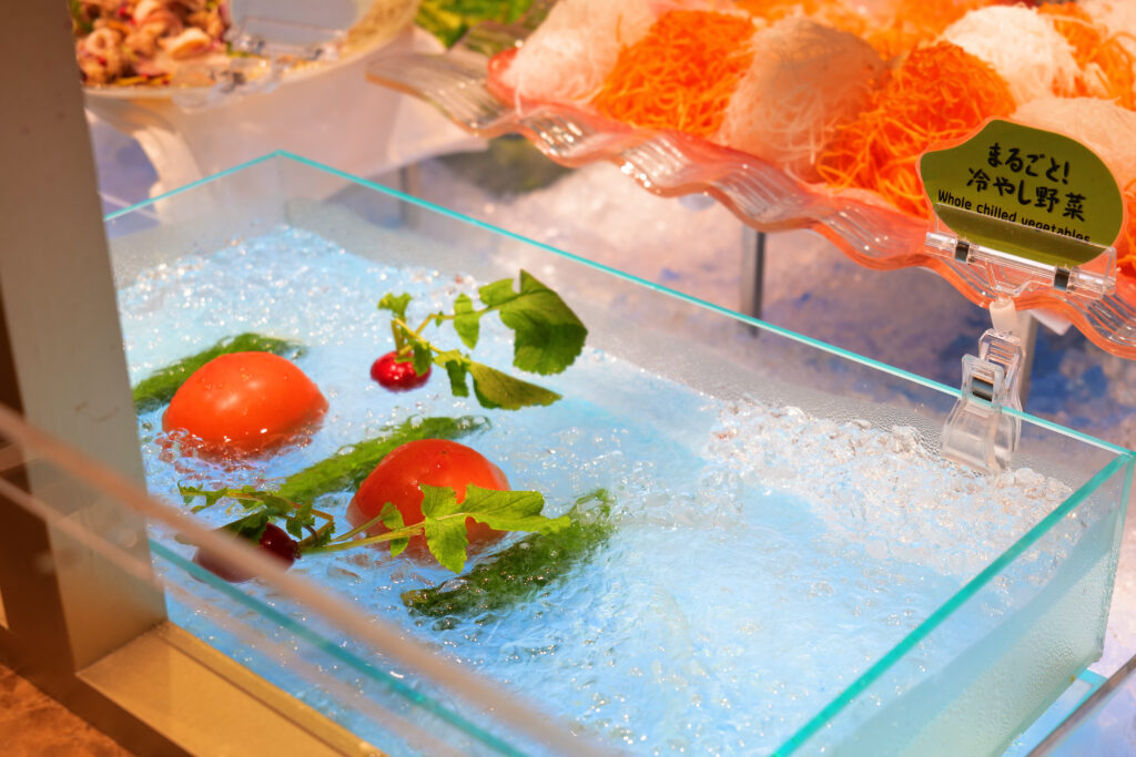 HOTEL & SPA センチュリーマリーナ函館 朝食(ブレックファスト) ユーヨーテラスハコダテ メニュー サラダ 09
