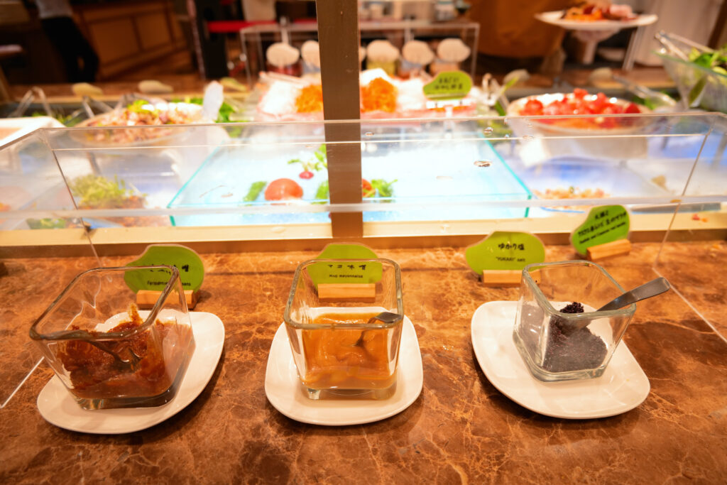 HOTEL & SPA センチュリーマリーナ函館 朝食(ブレックファスト) ユーヨーテラスハコダテ メニュー サラダ 11