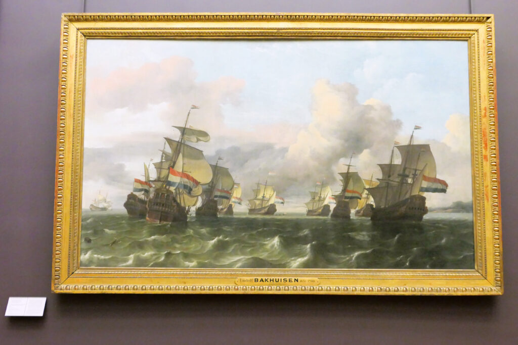 ルーヴル美術館（Musée du Louvre）オランダ東インド会社の艦隊帰還（Le Retour de la flotte de la Compagnie des Indes néerlandaises）