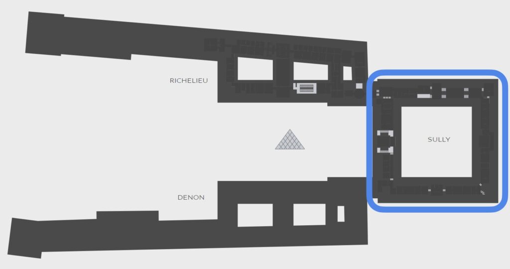 ルーヴル美術館（Musée du Louvre）館内マップ ドゥノン翼