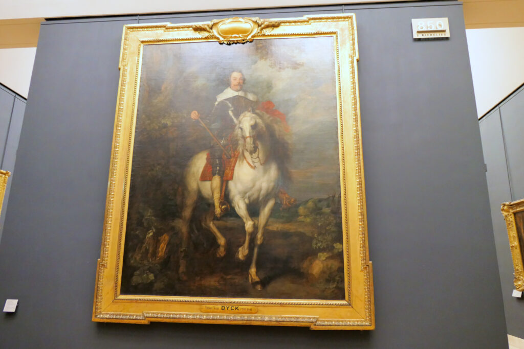 ルーヴル美術館（Musée du Louvre）アイトナ侯爵フランシスコ・デ・モンカダ騎馬像（Portrait équestre de Don Francisco de Moncada）